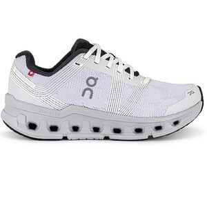 On Cloudgo Running Shoe in White and Glacier Cloudtec Athletic Shoe